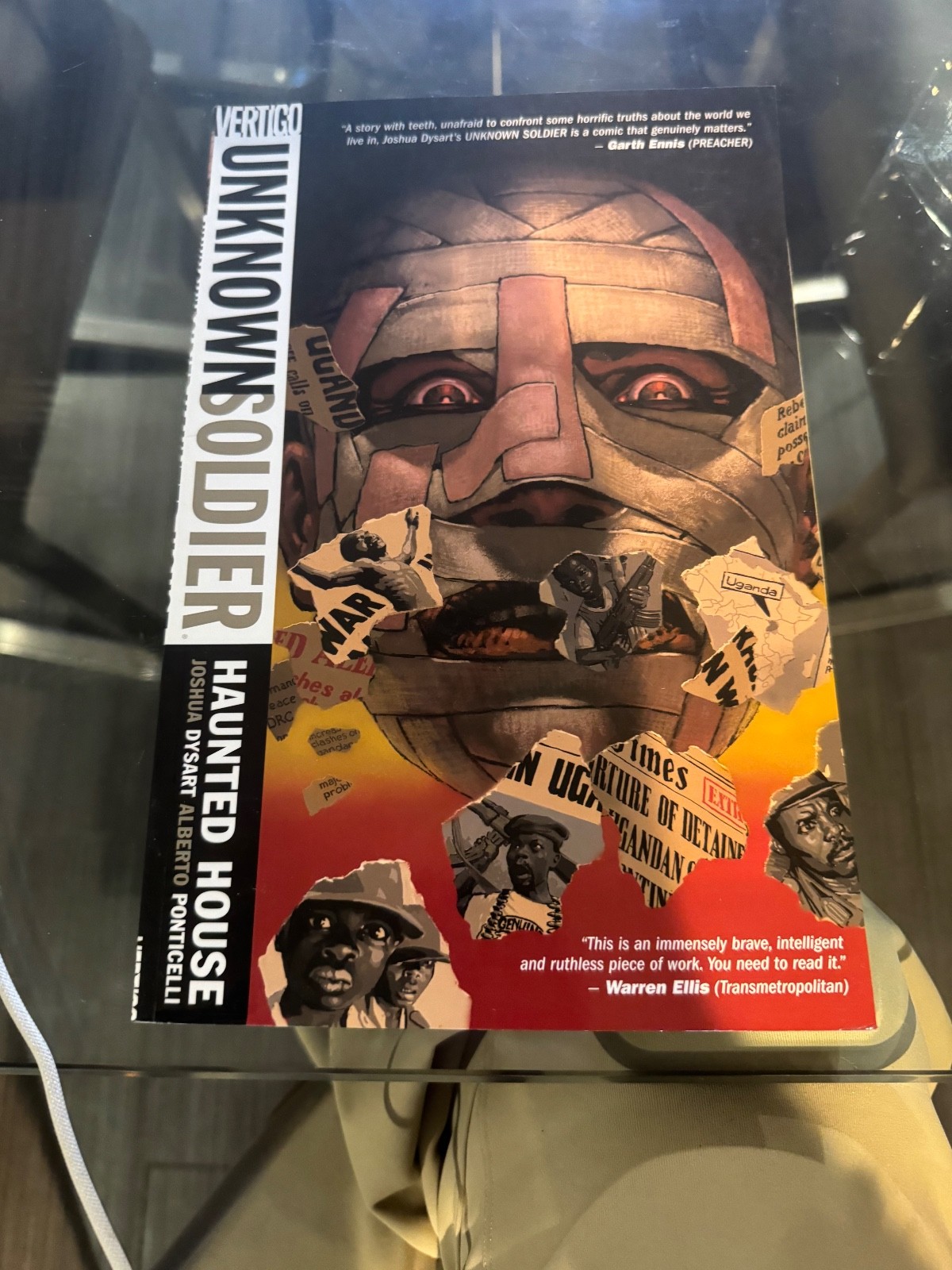Unknown Soldier (4th Series) TPB #1 VF/NM; DC/Vertigo | Haunted House Joshua Dys