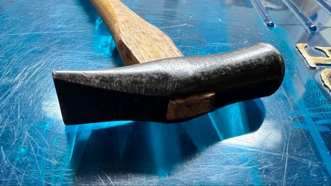 Japanese Katakuchi Single Face Hammer Craftsman Tool Wooden Handle 24cm Japanese Katakuchi Single Face Hammer Craftsman Tool Wooden Handle 24cm