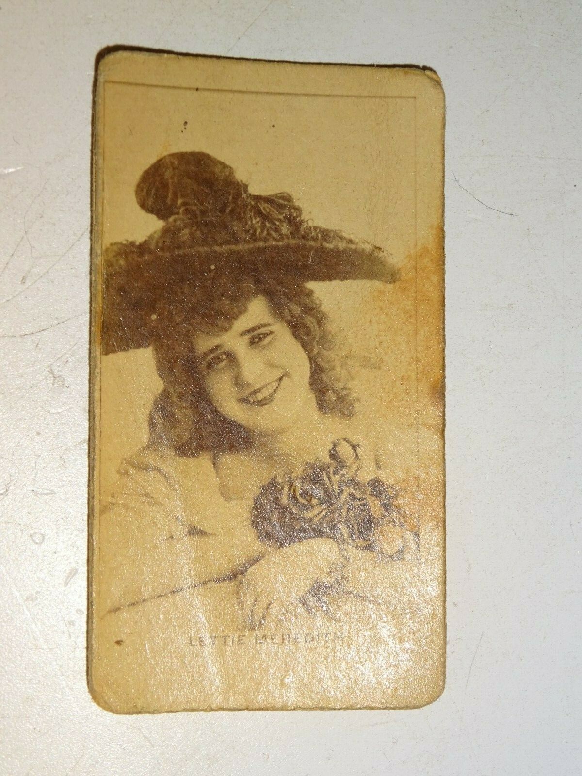 1890 N245 Sweet Caporal Lettie Meredith Actors & Actresses card