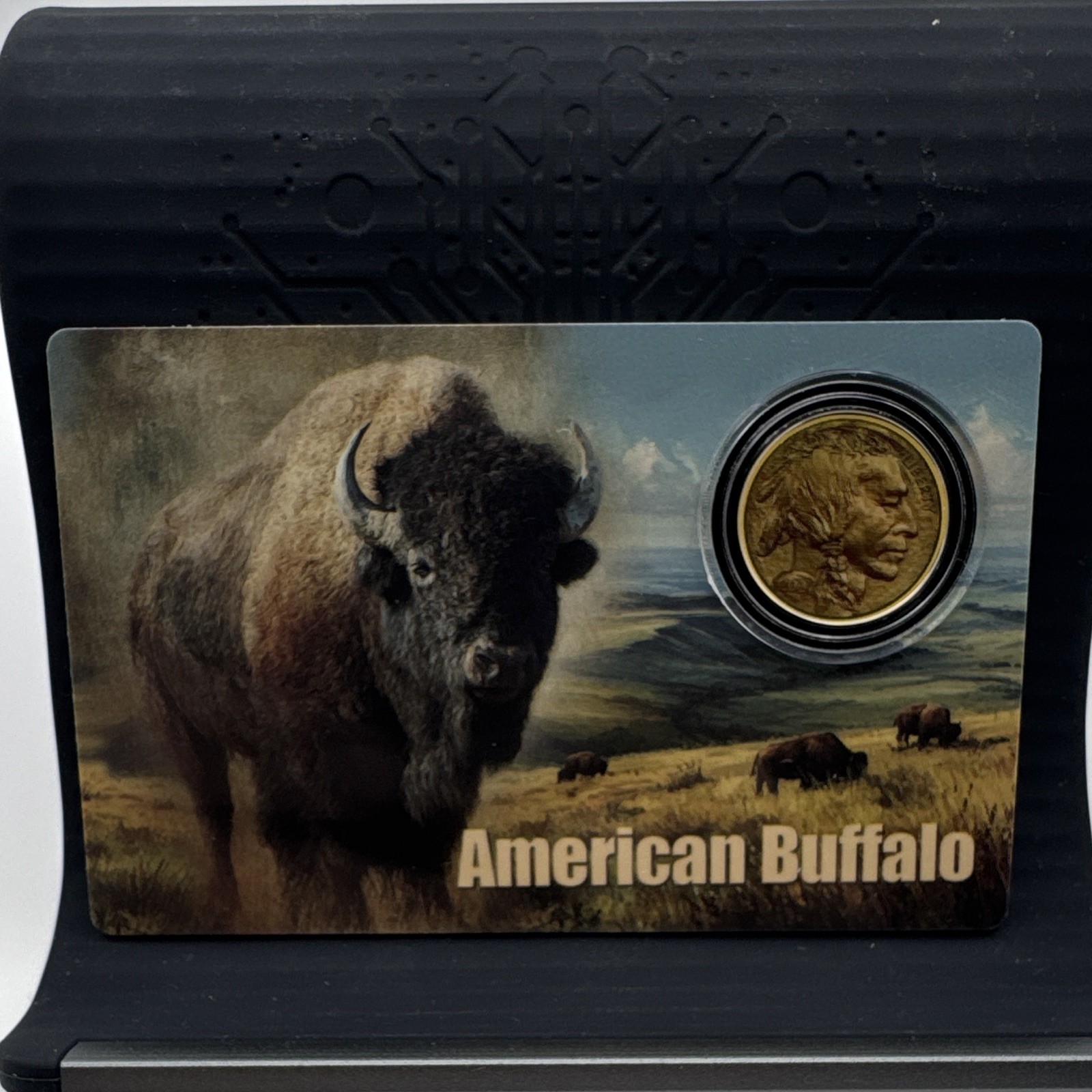 Liberia 2026 American Buffalo Gold Coin 1/200 oz .9999 S/N 0906