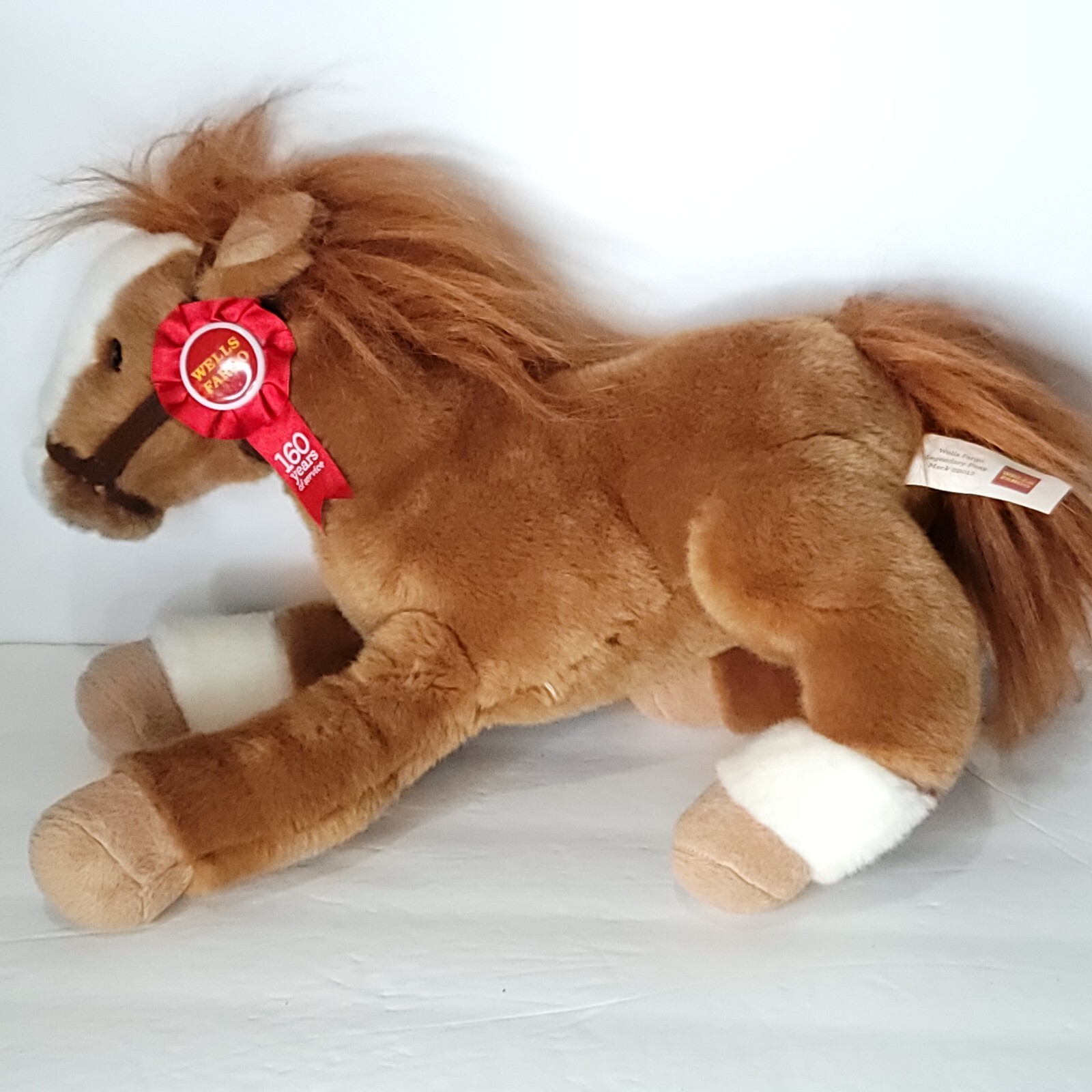 Wells Fargo Pony Plush 2012 Anniversary MACK Horse Rose Parade 160yrs No Saddle