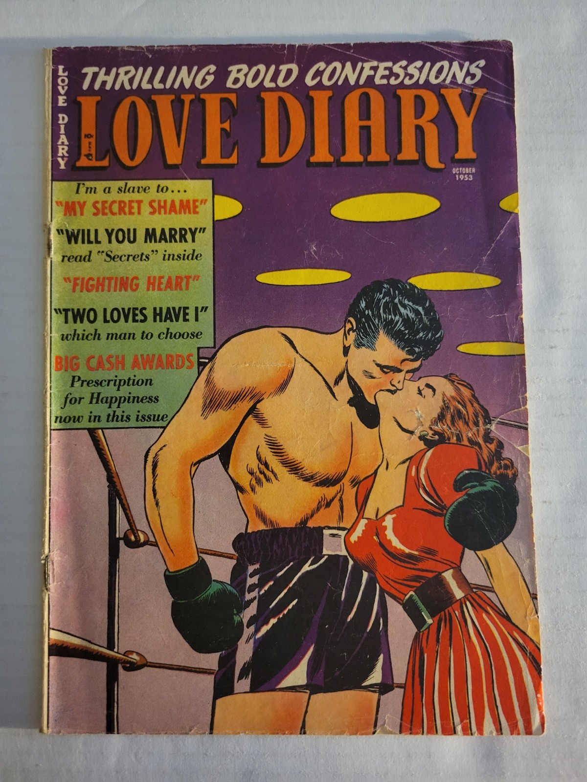 Love Diary #37 Golden Age Romance 1953 Rare Comic Book