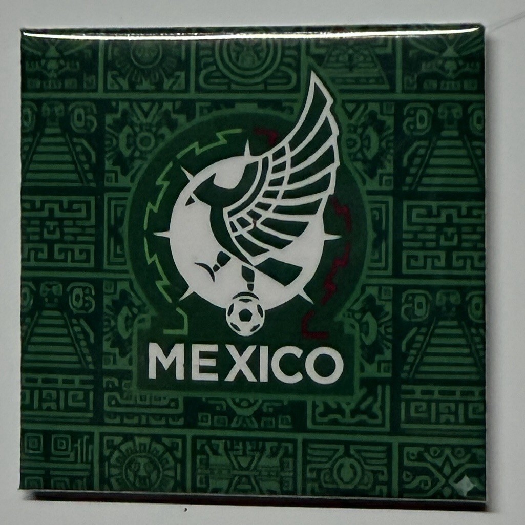 Mexico Football World Cup 2026 Refrigerator Magnet 2x2 Collectible Fridge