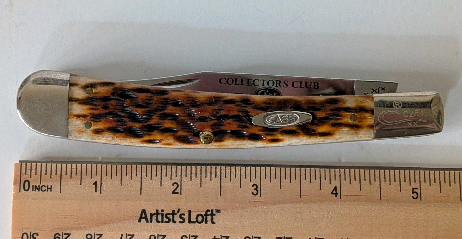 2006 Case XX Collector's Club 25th Anniversary Banana Trapper 6151 SS Knife Only