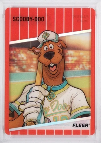 2024 UD FLEER SCOOBY-DOO 1989 BASEBALL ACETATE 89-BR SCOOBY-DOO SP 