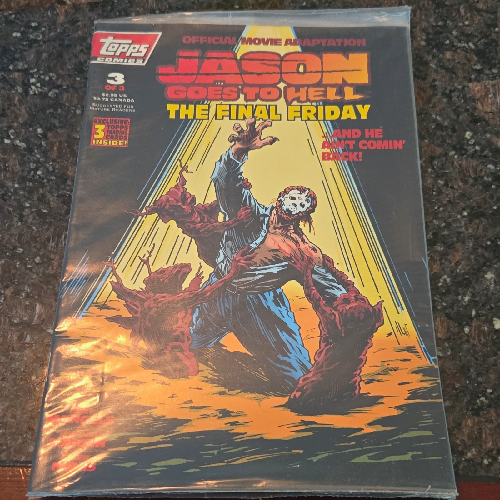 Topps Comics Jason Goes to Hell: The Final Friday #3 Jason Voorhees