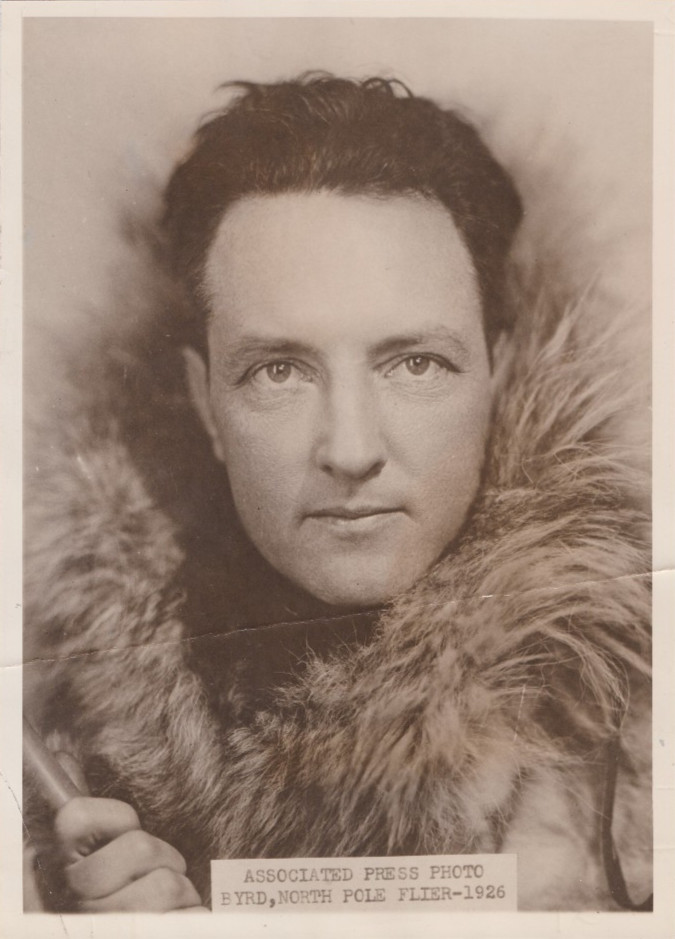 1926 Press Photo North Pole Explorer and Aviator Richard Byrd