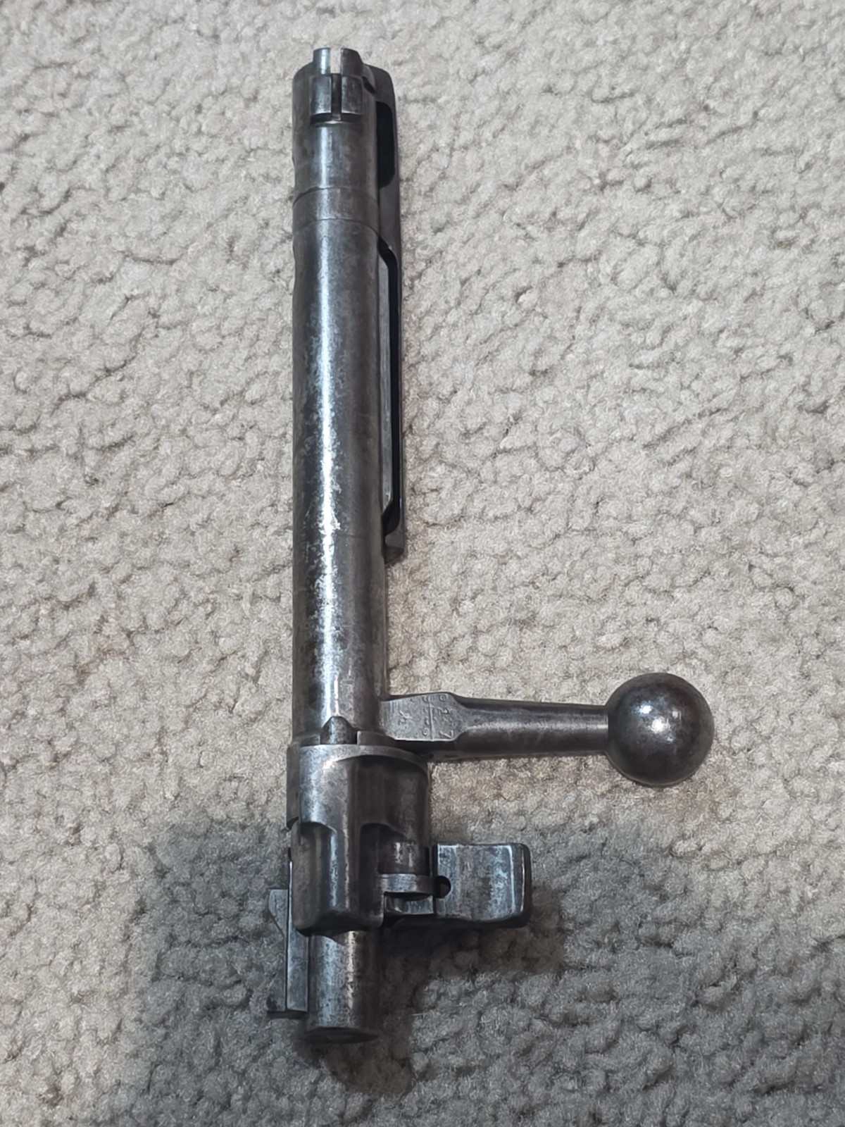 German Gewehr 98 M98 Straight Handle Mauser Bolt Complete Bolt Assembly 