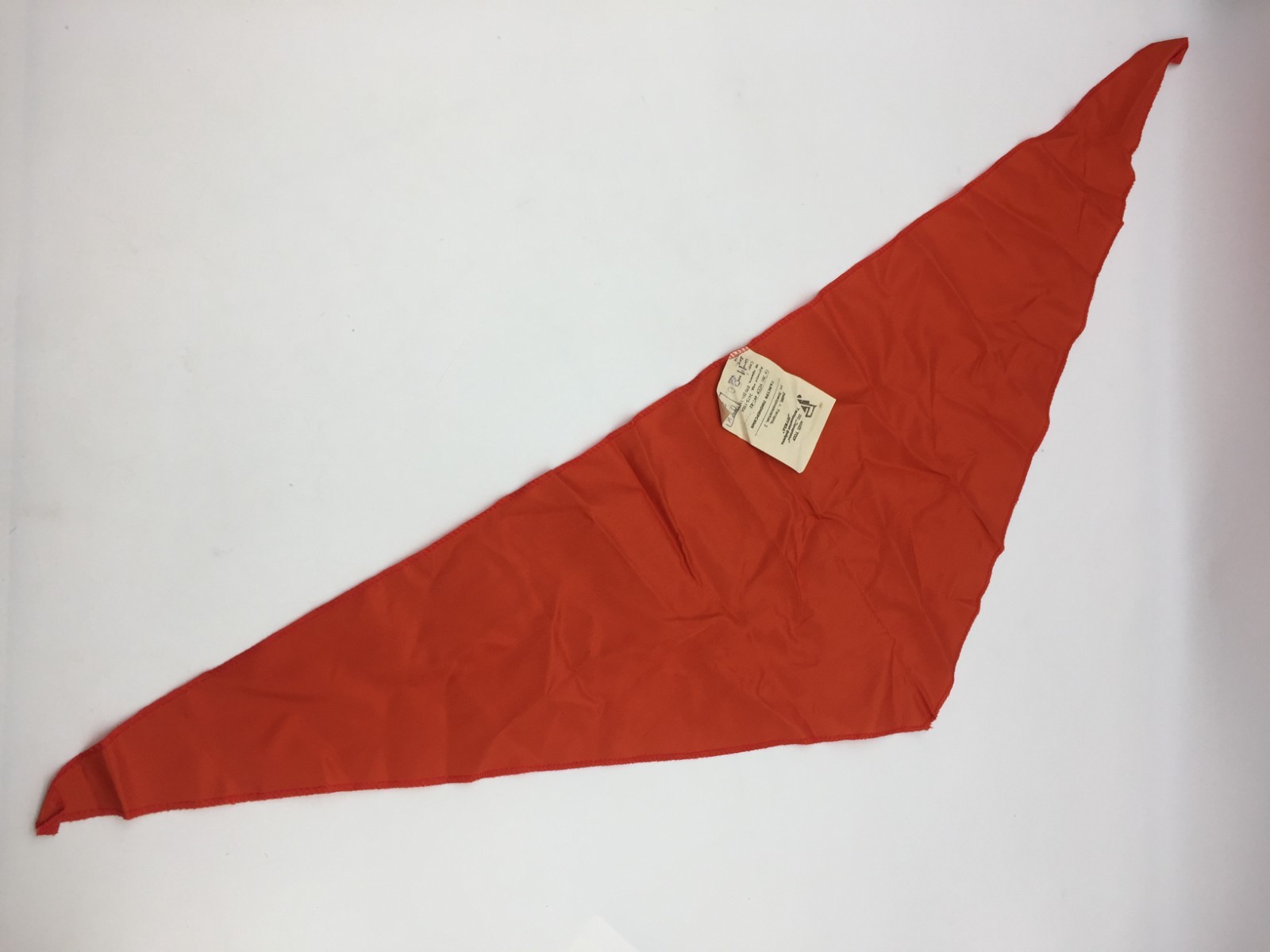 Vintage Original Pioneer Tie Scarf Soviet USSR