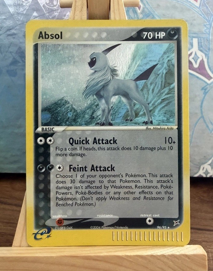 Pokémon TCG Absol EX Team Magma vs Team Aqua 96/95 Holo Rare 