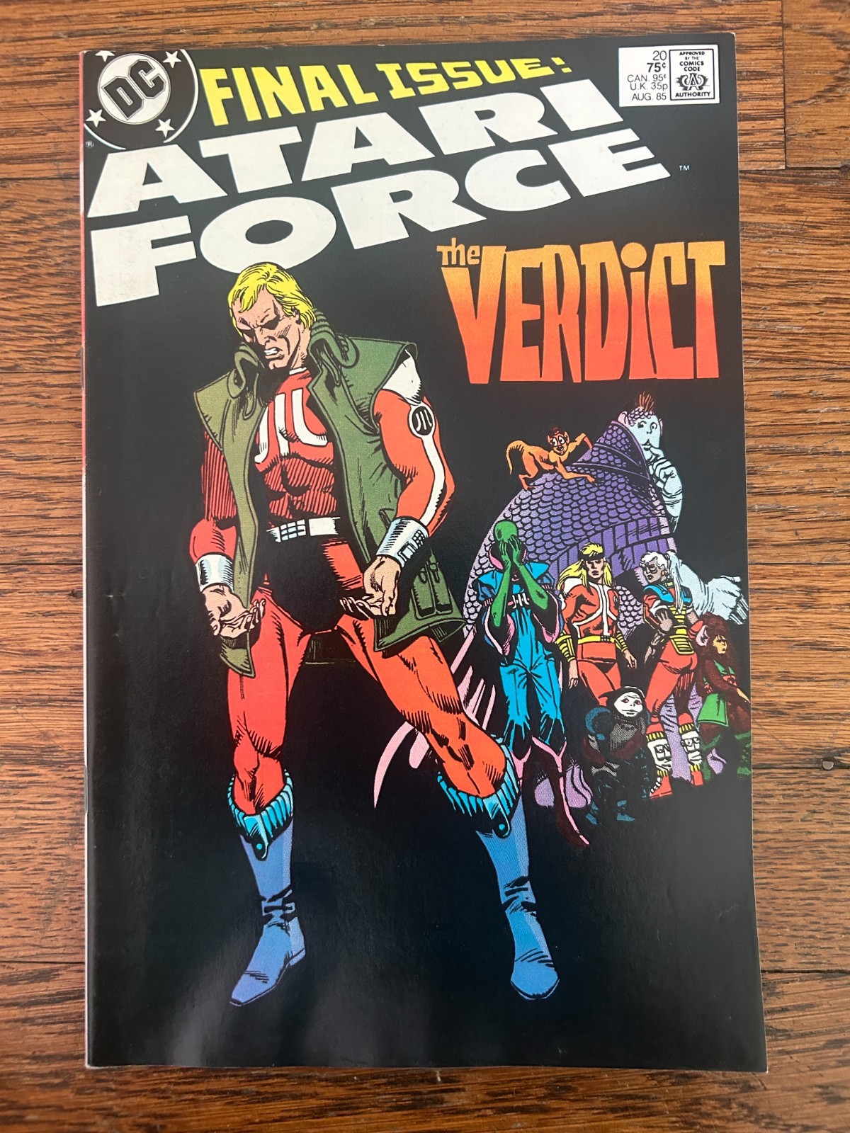 ATARI FORCE 20 FINAL ISSUE VF+ The Verdict Mike Baron Gerry Conway DC Comics