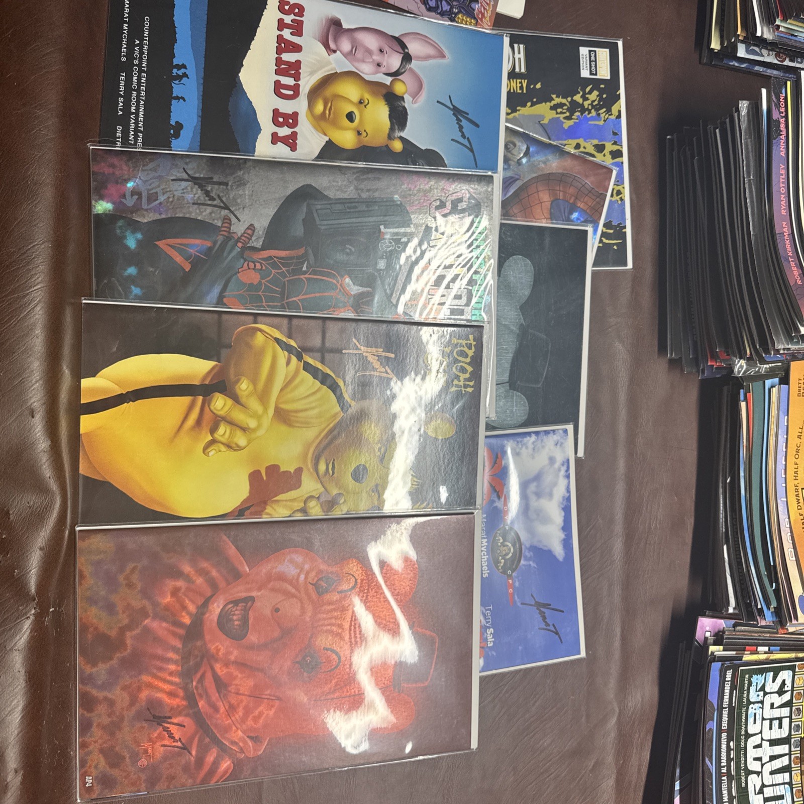 Do you pooh variants all signed Myrat Michael Cover pooh Lee and more 