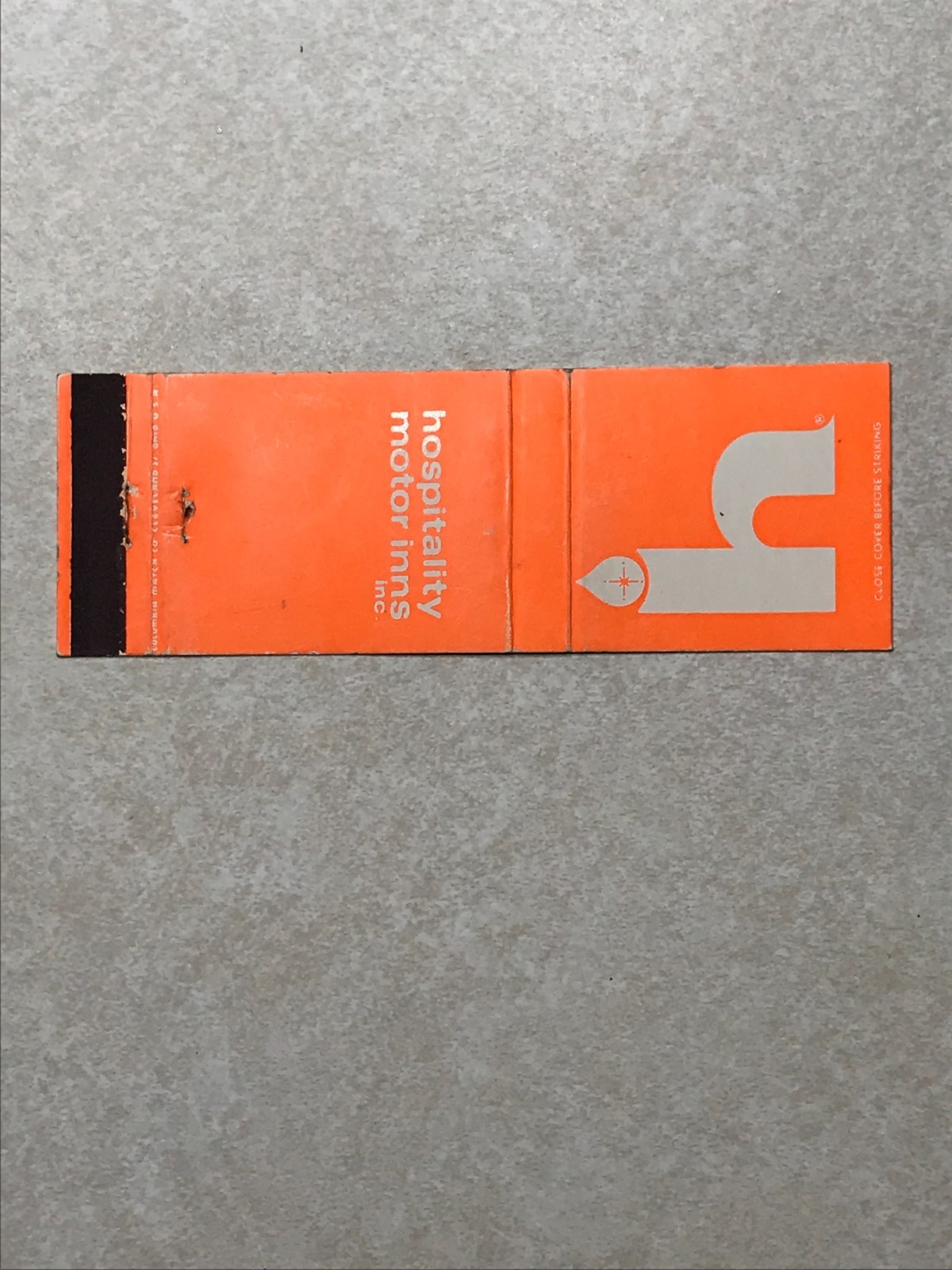 i457 Vintage Matchbook Cover Hospitality Motor Inns, Inc.