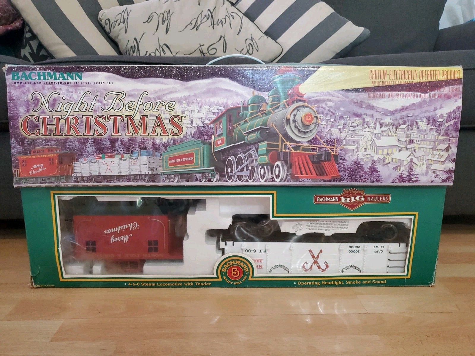 Night Before Christmas Steam Train