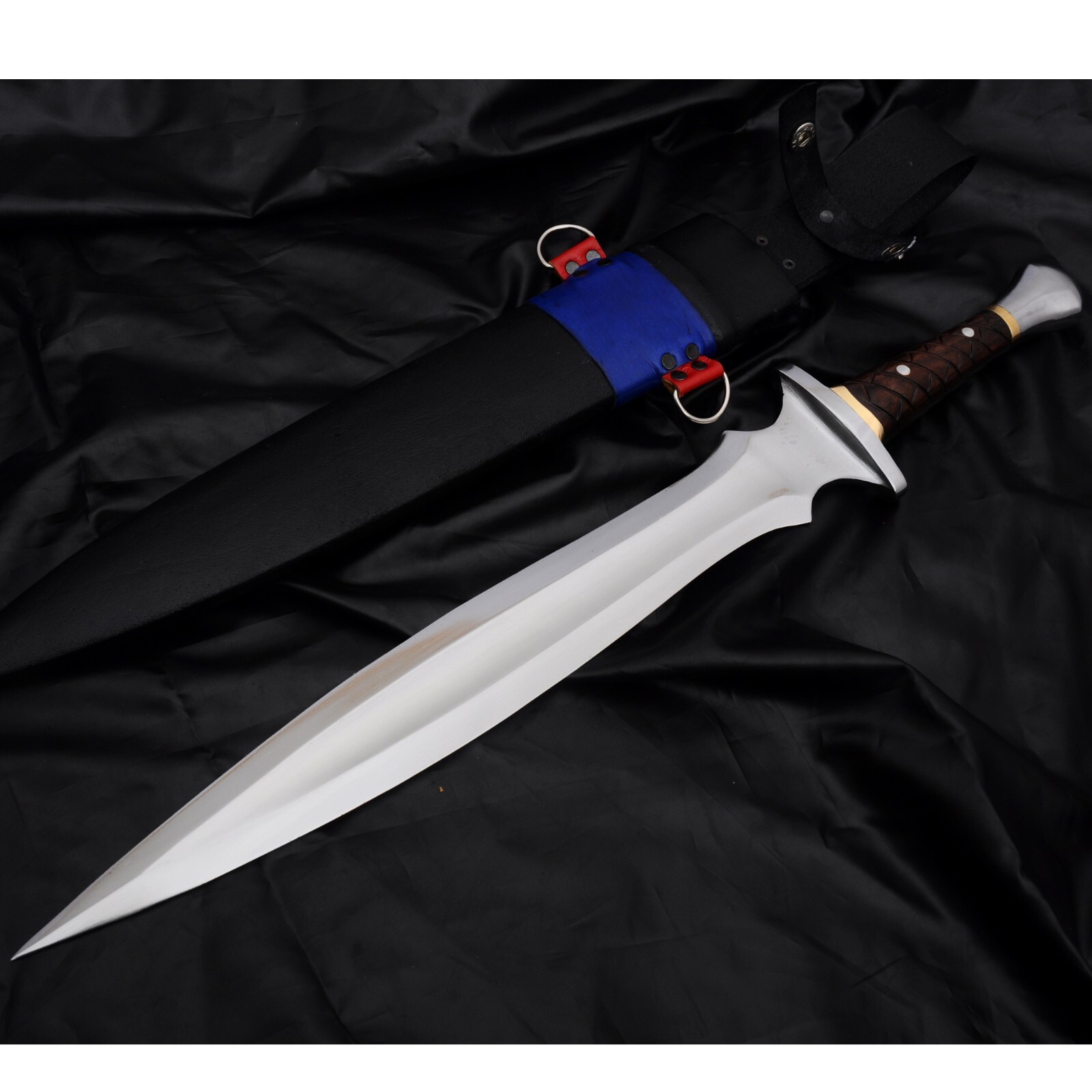16 inches Blade Hand forged SAM Sword-Replica Barrow sword-Dagger-Full tang