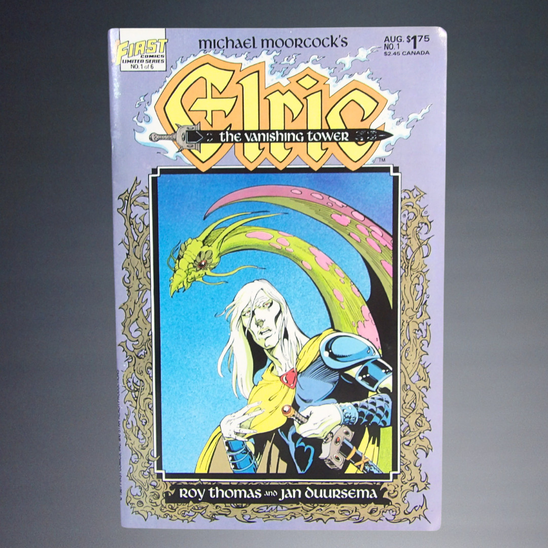 VINTAGE FIRST COMICS MICHAEL MOORCOCKS ELRIC THE VANISHING TOWER NO 1 OF 6 COMIC