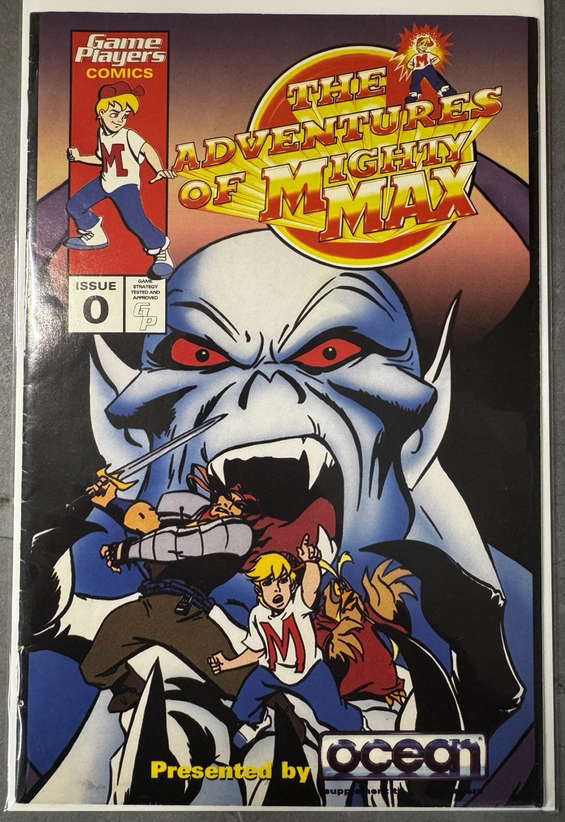THE ADVENTURES OF MIGHTY MAX #0 (1993) Game Players Comics VF