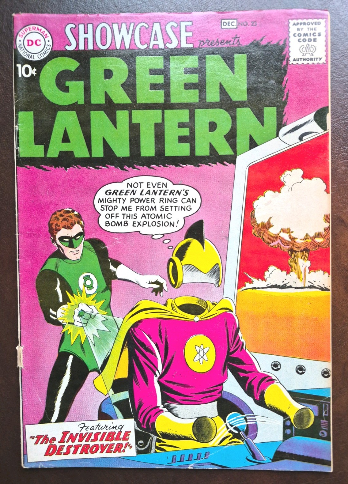 Showcase No. 23 GREEN LANTERN Comic Book 1959 Silver Age Good Condition *READ*