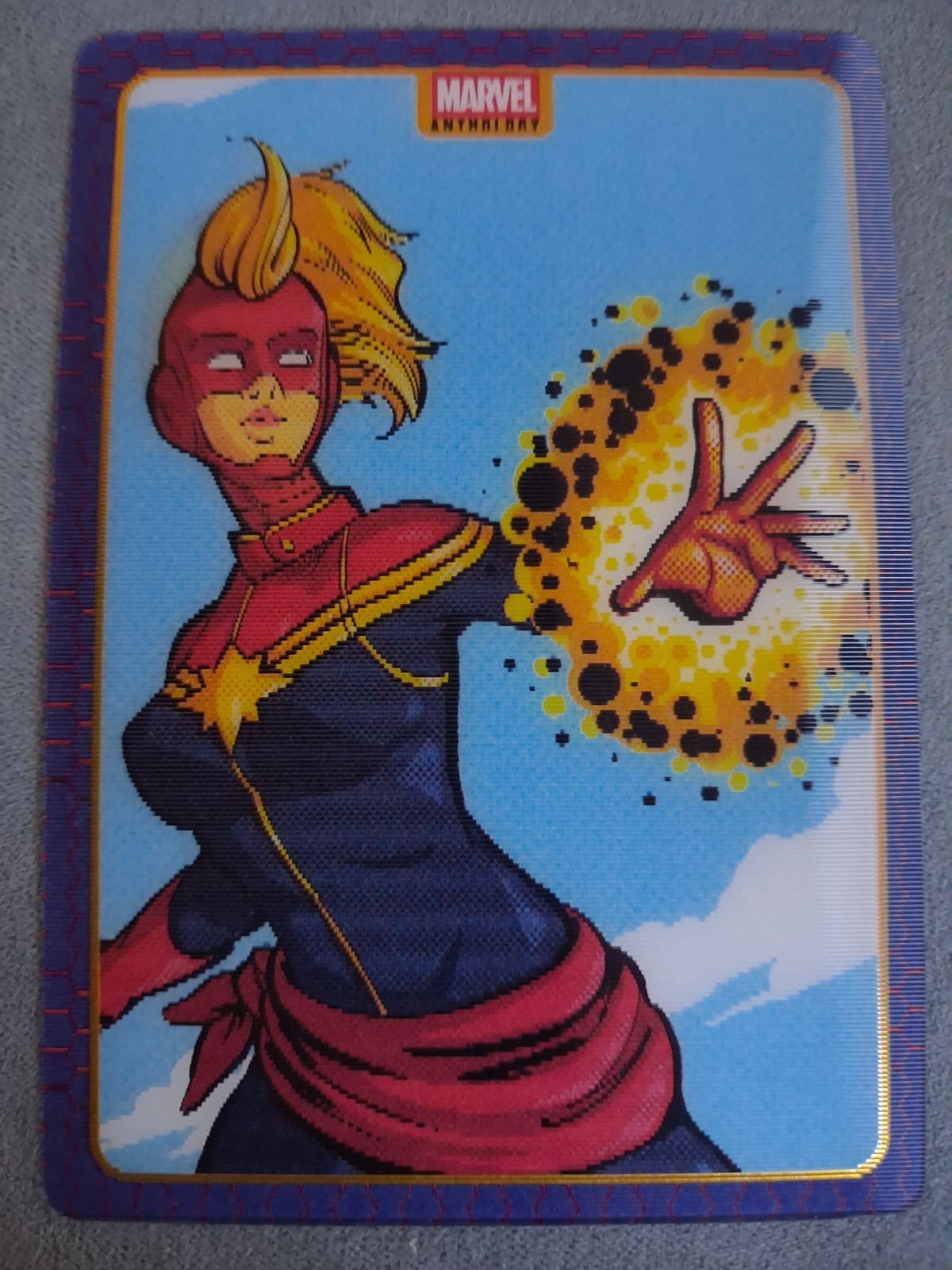 2025 Panini Marvel Anthology - 3D Lenticular Captain Marvel/Carol Danvers #L9