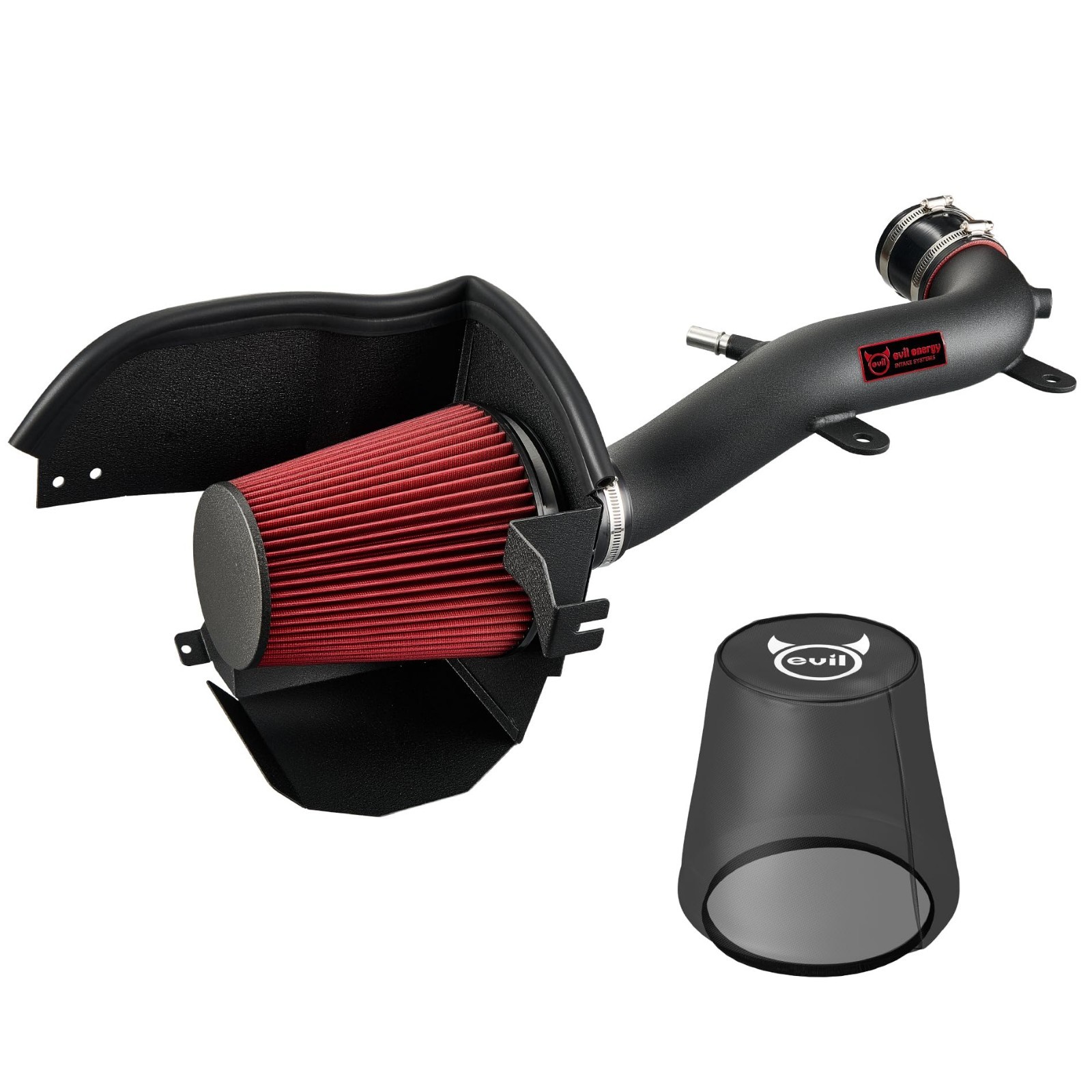 EVIL ENERGY Cold Air Intake Compatible for 2018-2024 Jeep Wrangler JL/Jeep Gladi