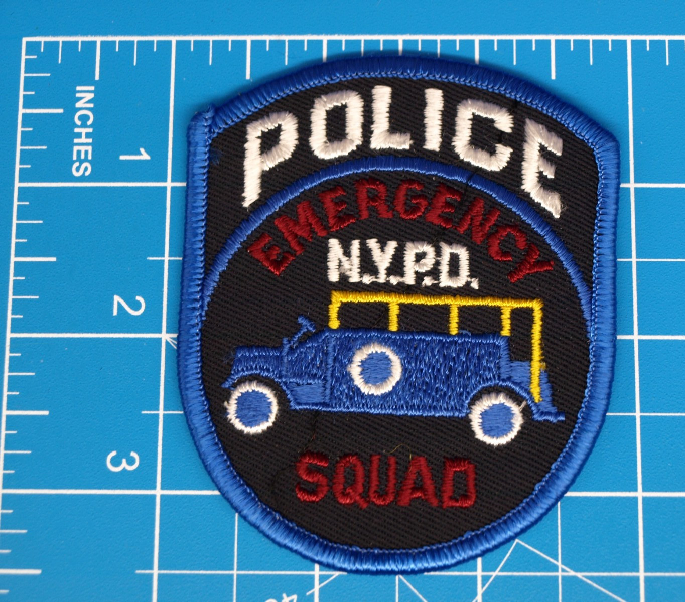NYPD New York City Police Emergency Squad ESU patch