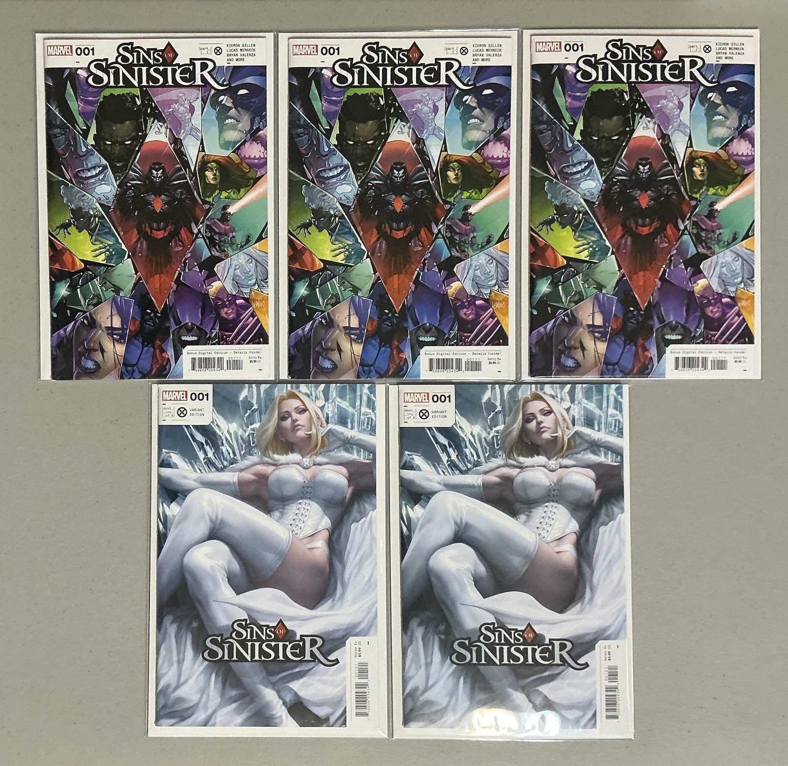 🔥X-Men: Sins of Sinister (2023) #1A(X3) & Variants🔥NM+(9.4-9.8)🔥Artgerm(X2)