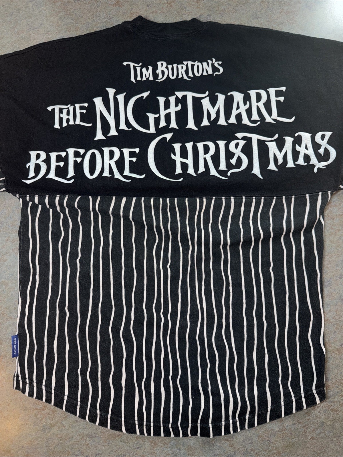 Disney Parks Nightmare Before Christmas Jack & Sally Spirit Jersey 2023 Sz XS