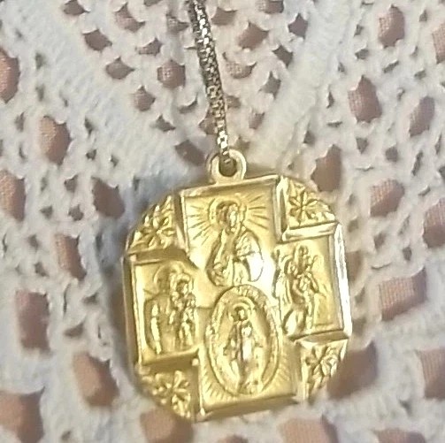 Orthodox Pendant, Gold Filled 1
