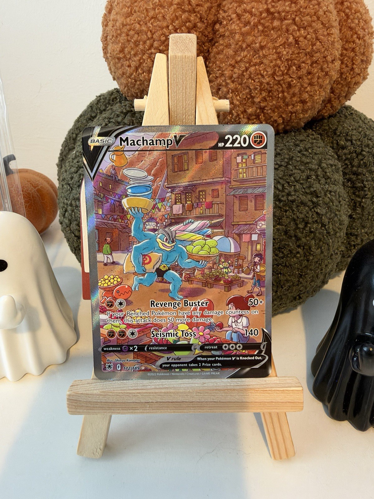 Machamp V 172/189 Alternate Art Astral Radiance - Pokémon TCG