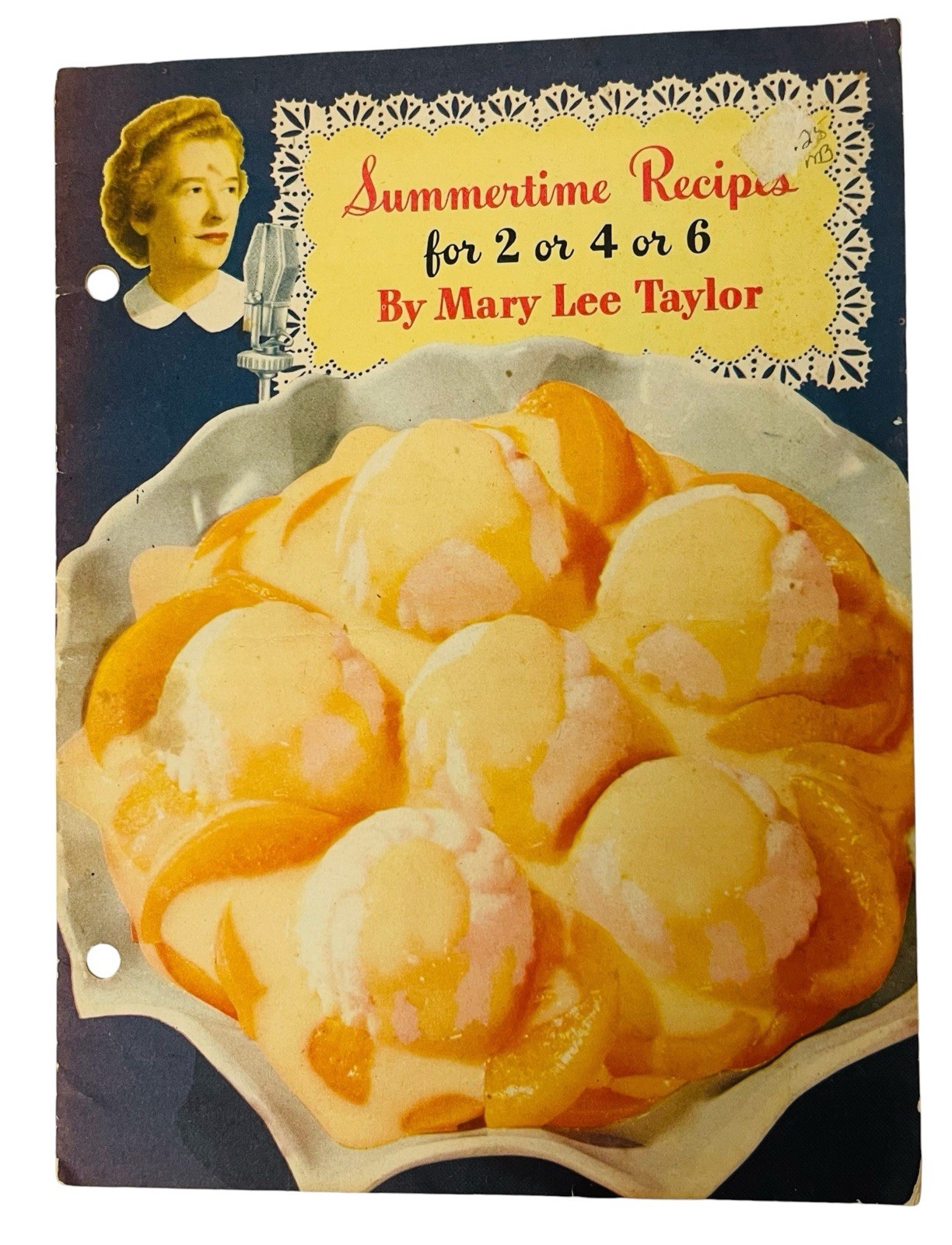 VTG PET MILK BOOKLET SUMMERTIME RECIPES FOR 2, 4 OR 6 MARY LEE TAYLOR RADIO SHOW