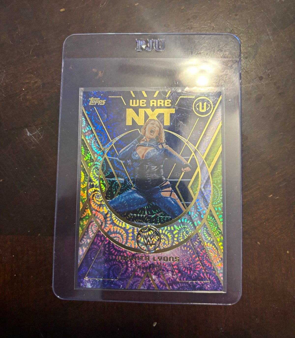 Topps 2026 WWE NXT We Are NXT Nikkita Lyons Insert Trading Card /150