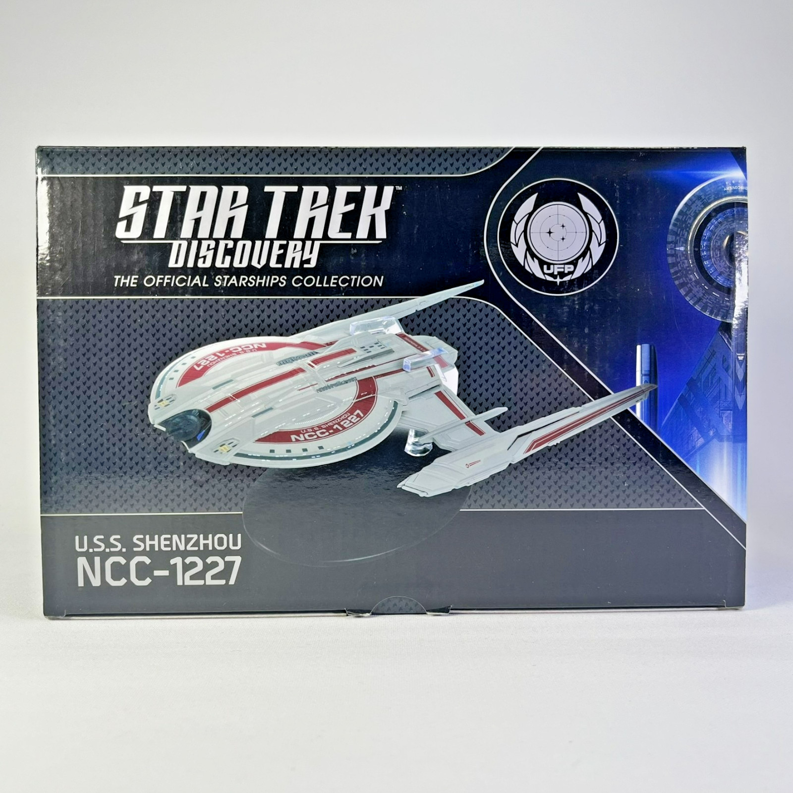 Eaglemoss Star Trek Discovery USS Shenzhou NCC-1227 Ship Model Die-Cast New Open