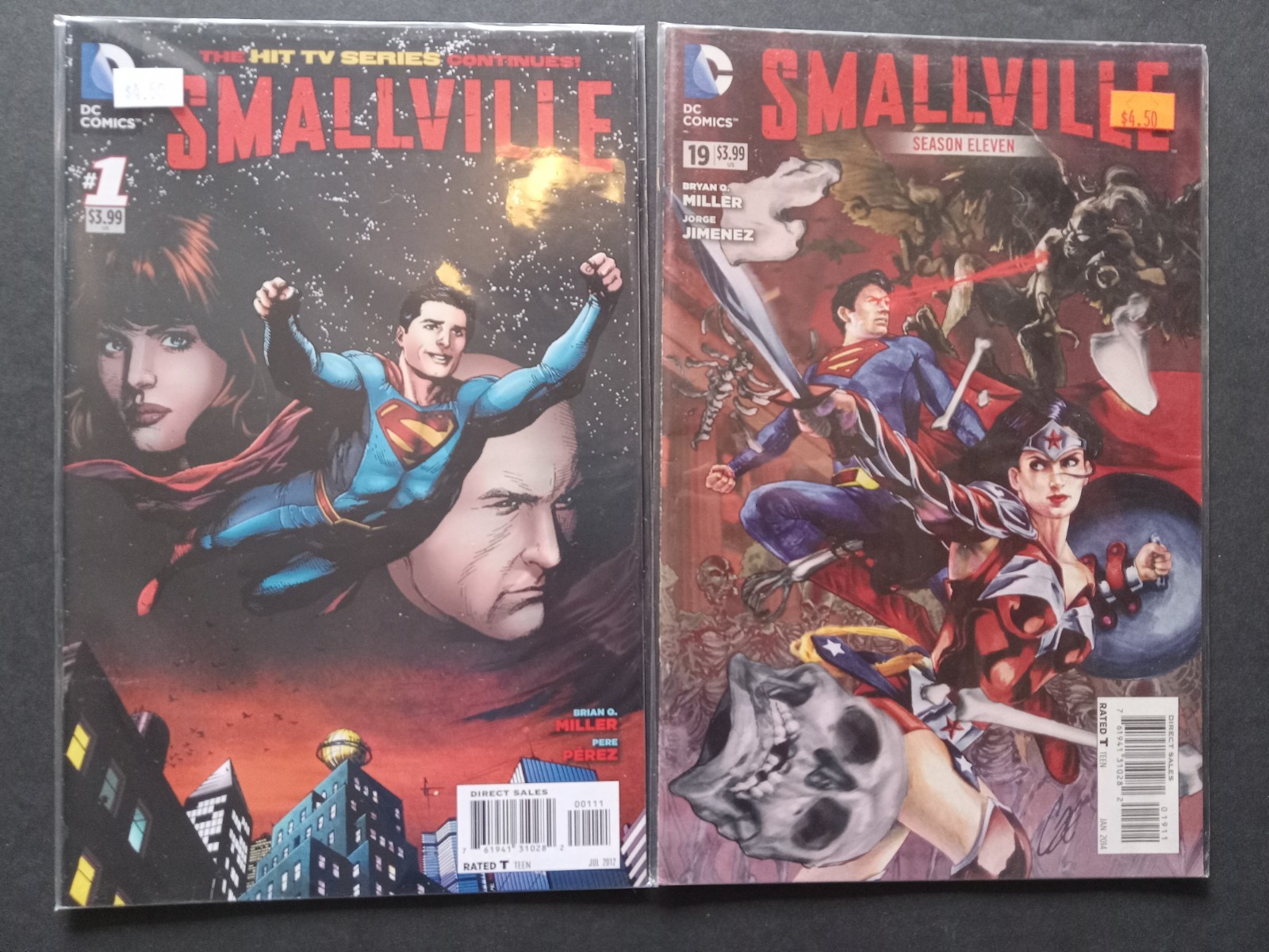 Smallville: Season Eleven 1 & 19 lot of 2 - CW Superman (2012)