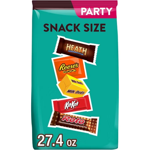 HERSHEY'S Assorted Flavored Snack Size Chocolate Candy - 27.4oz