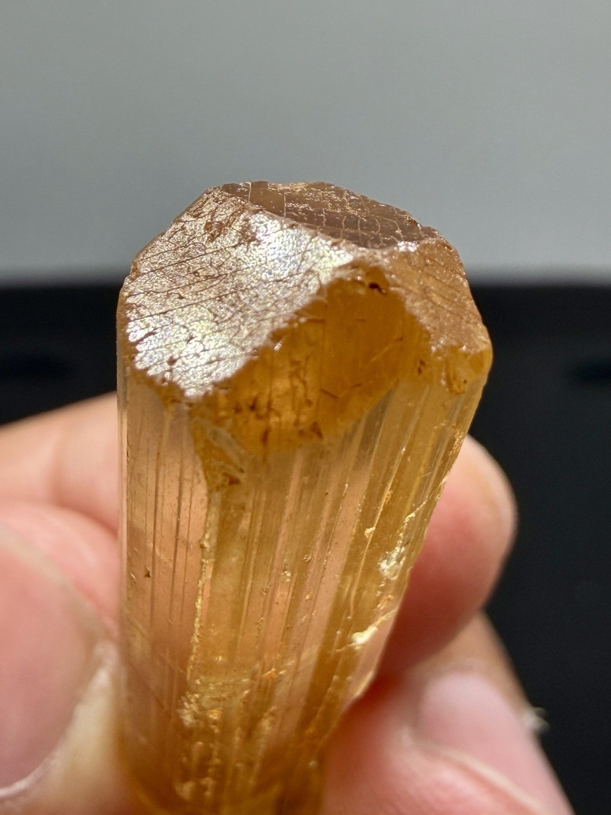 Scapolite From Ouro Petro Brazil, 40ct, 4.5cm