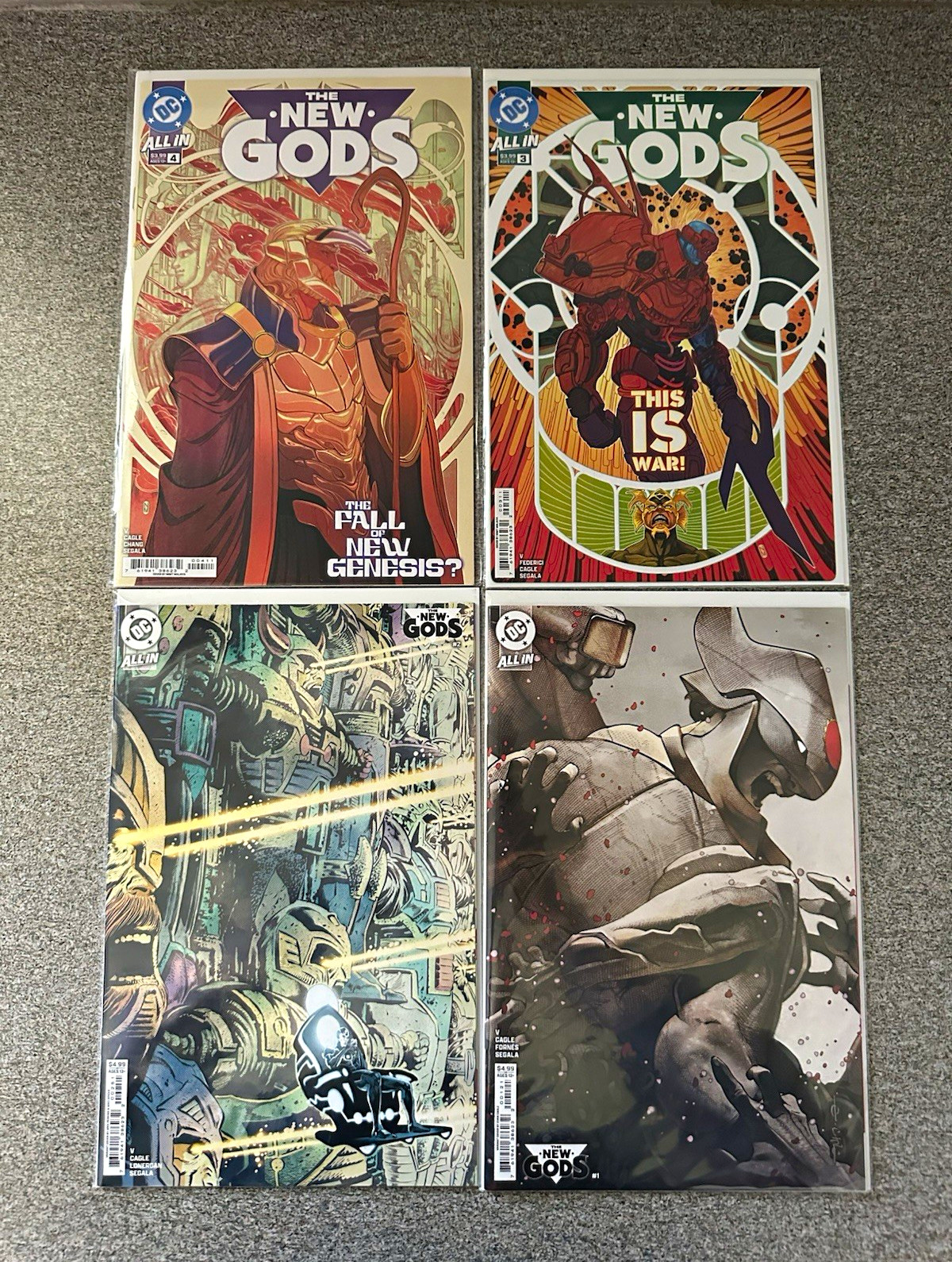 DC Comics: New Gods Comic Book Lot Full Run #1-12
