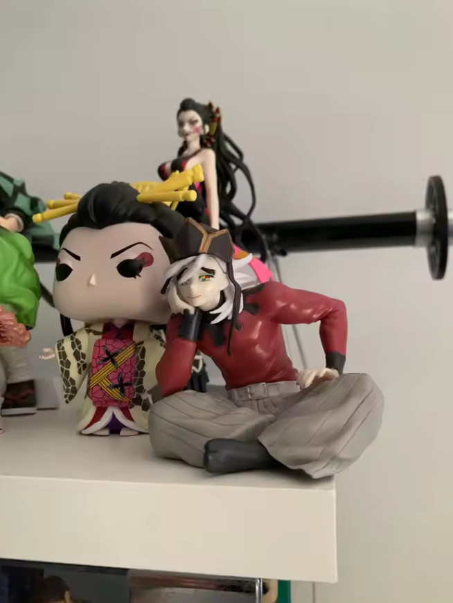 8.5cm Douma Anime Figure Demon Slayer Noodle Stopper PVC Model Toy