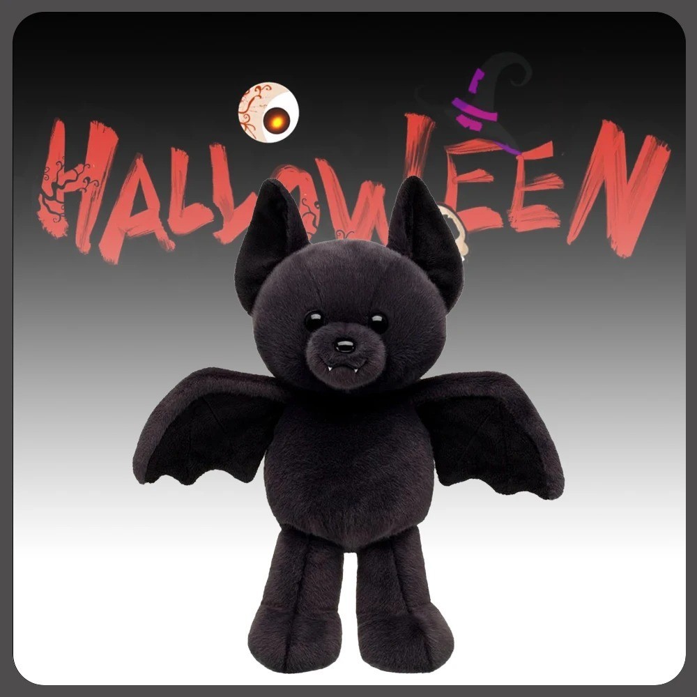 30CM New BUILD A BEAR Posable Bat Halloween Plush 2026 Edition 