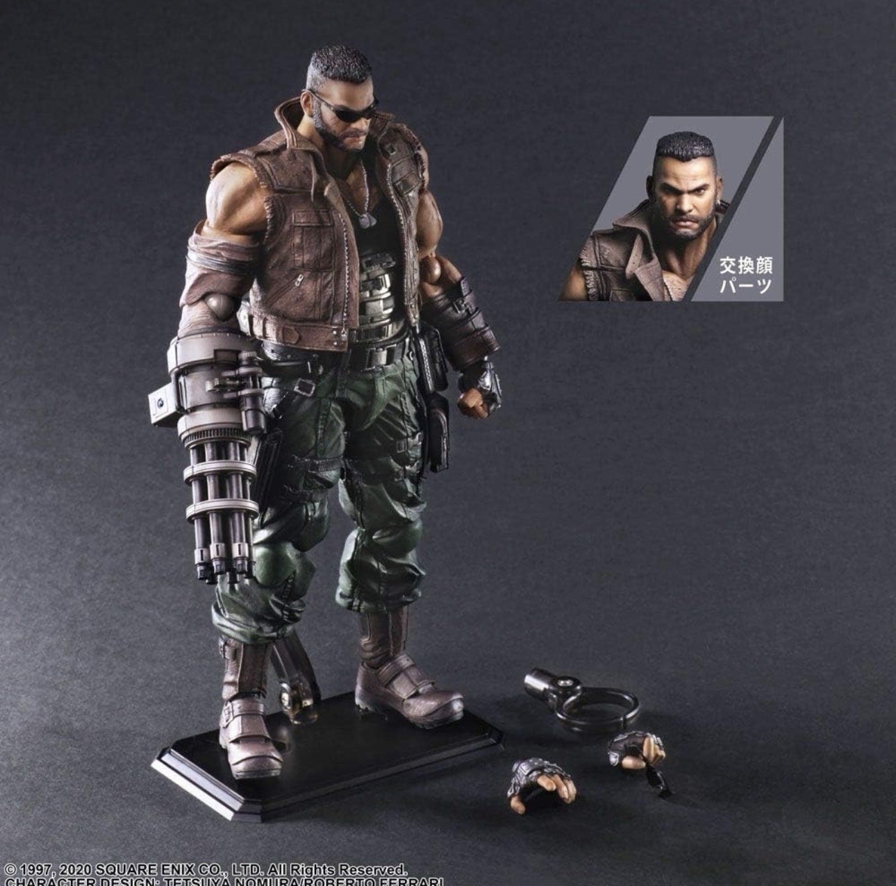 Final Fantasy VII Remake: Barret Wallace (Version 2) Play Arts Kai Action Figure