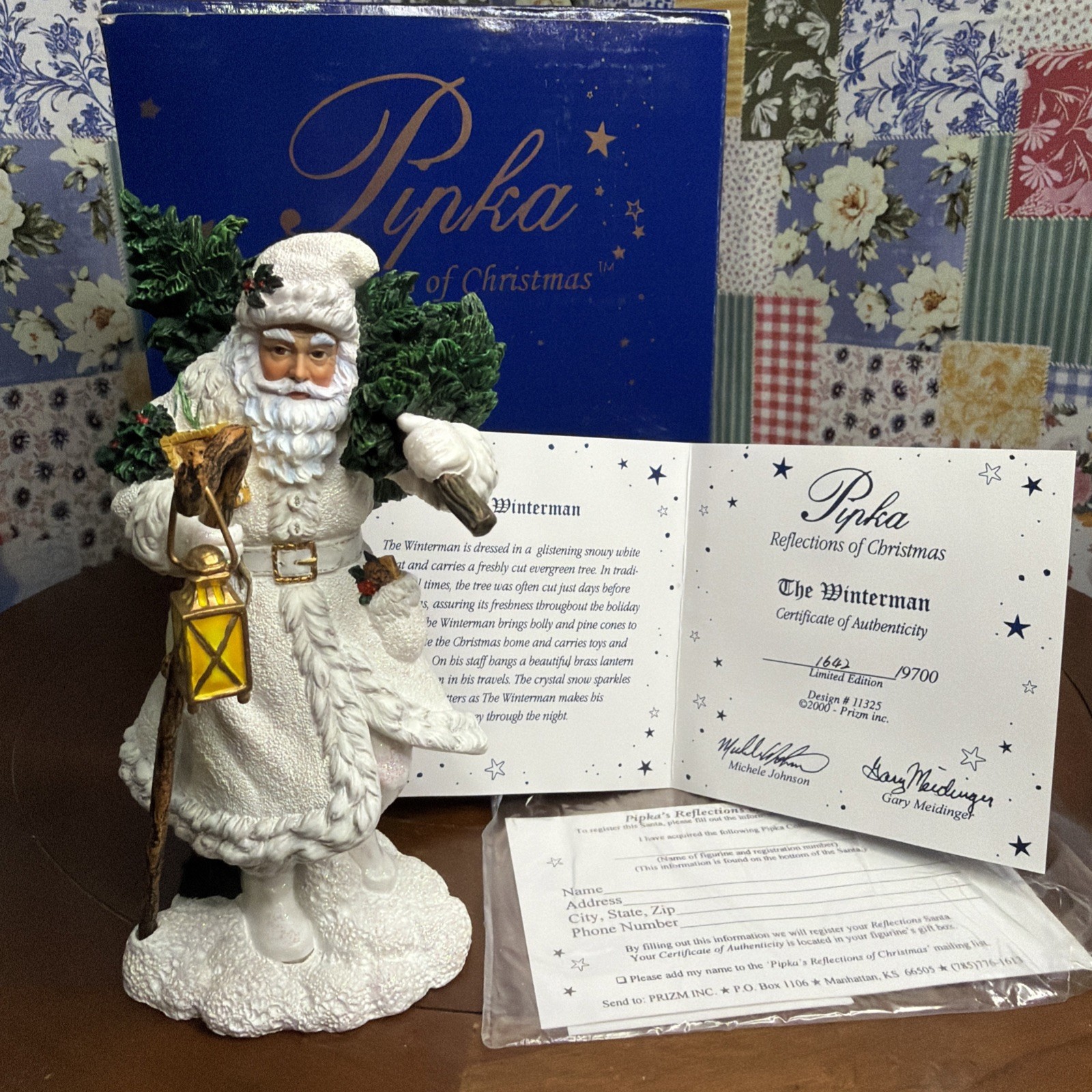 The Winterman Pipka #11325 NIB 6in Tall 1642 of 9700