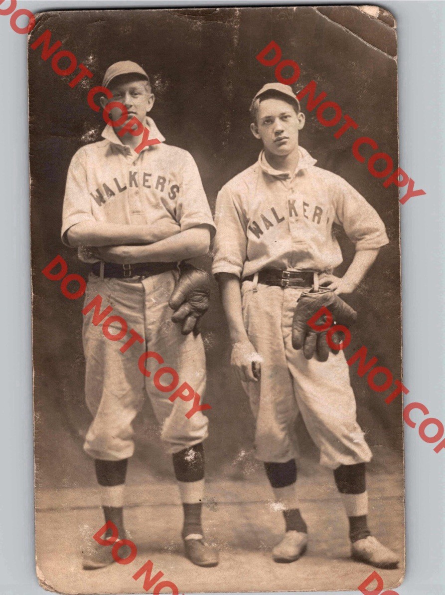 c1910 Walker’s Baseball Team Players NORTH EAST Pennyslvania PA Erie County RPPC