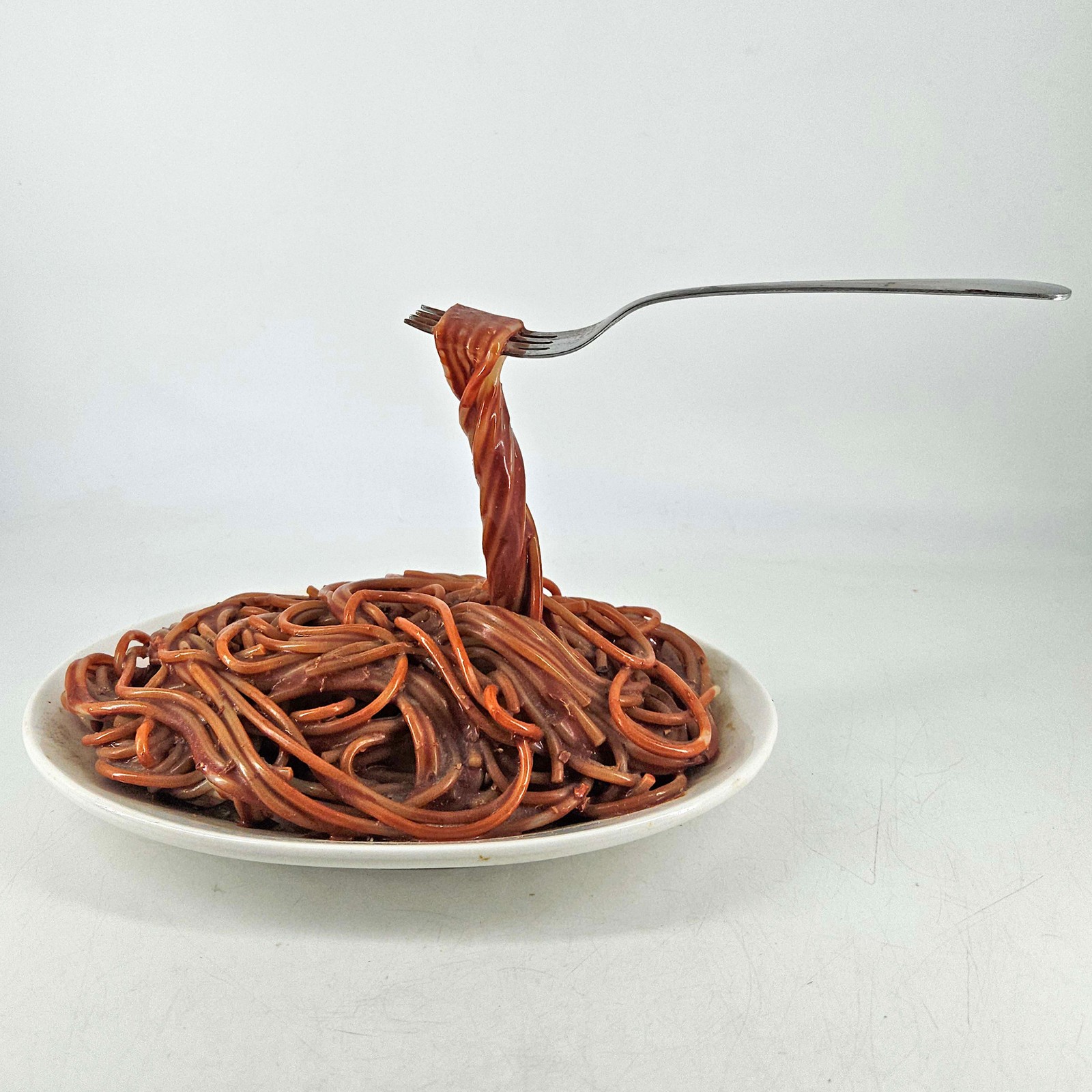 Vintage Frozen Moments Pasta Spaghetti Fork Geoffrey Rose Pop Art Sculpture 1978