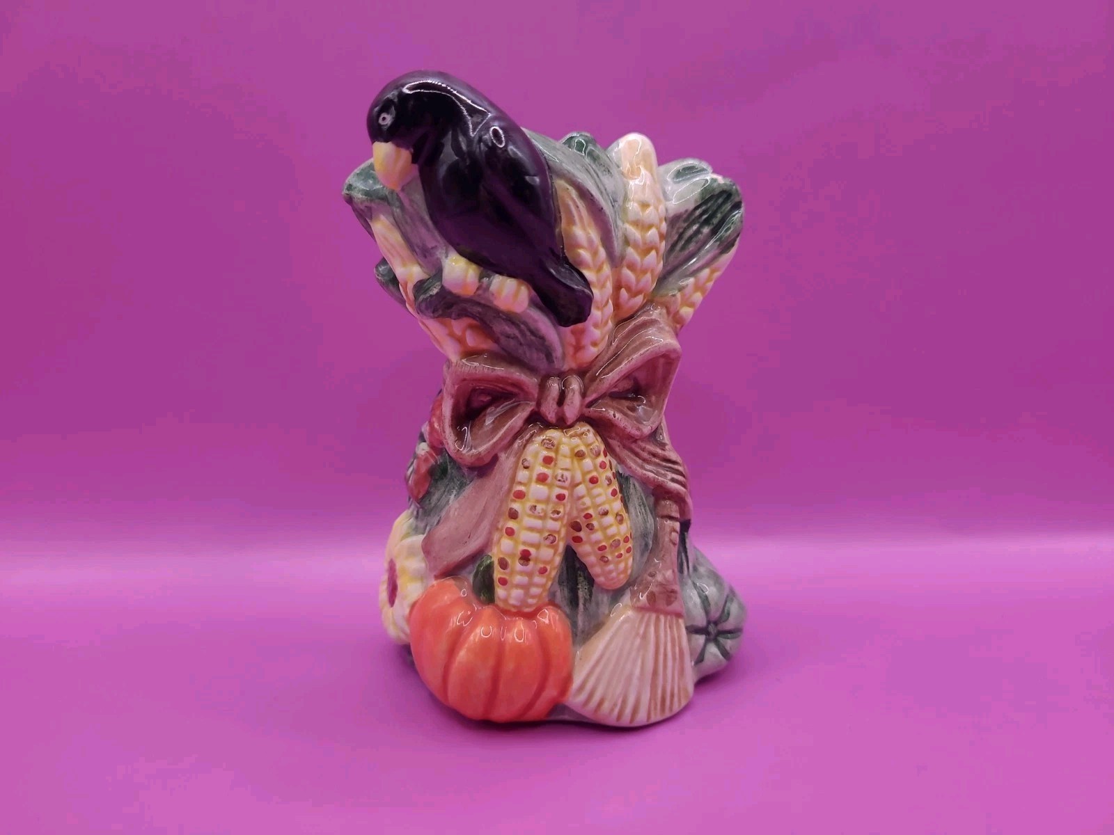 Vintage Fitz & Floyd 1996 Salt & Pepper Shaker Halloween Fall Only One Shaker 