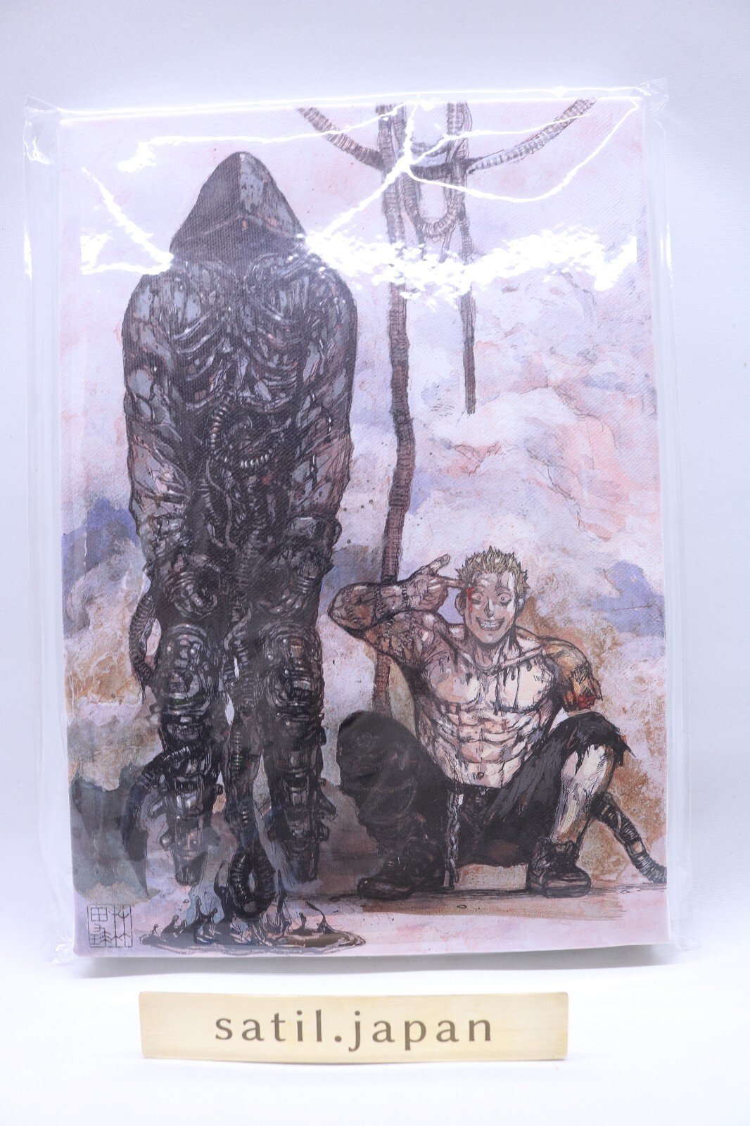 [NEW] Dorohedoro Original Art Exhibition Shin Canvas Art RARE Anime Toy