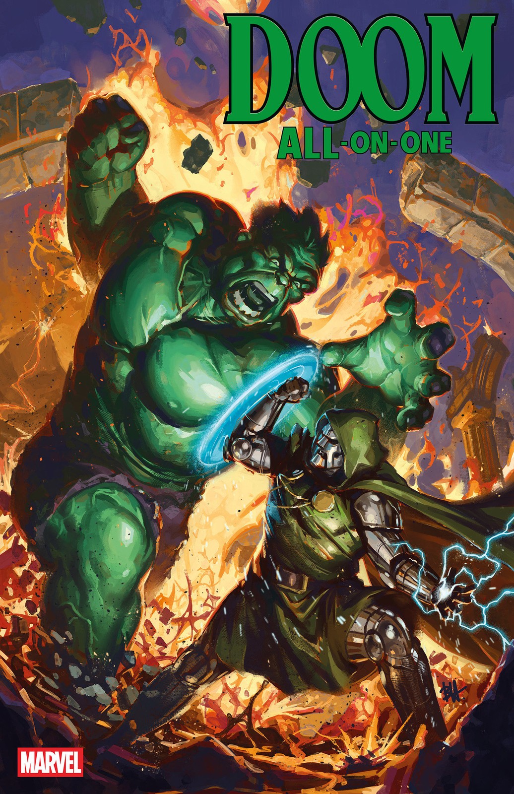 Doom All-On-One #1 Ben Harvey Variant Pre Order 10/14/26 Marvel Comics