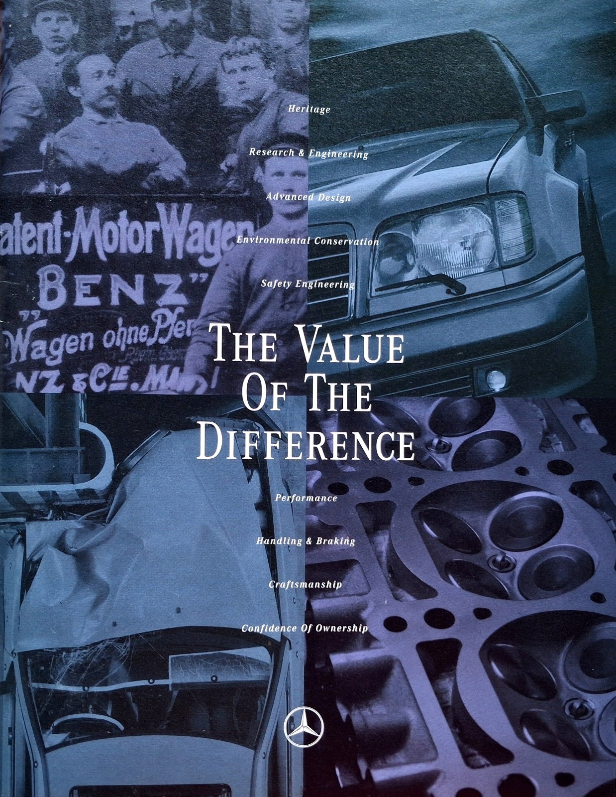 MERCEDES-BENZ * 1994 Value of the Difference brochure * EXC * 
