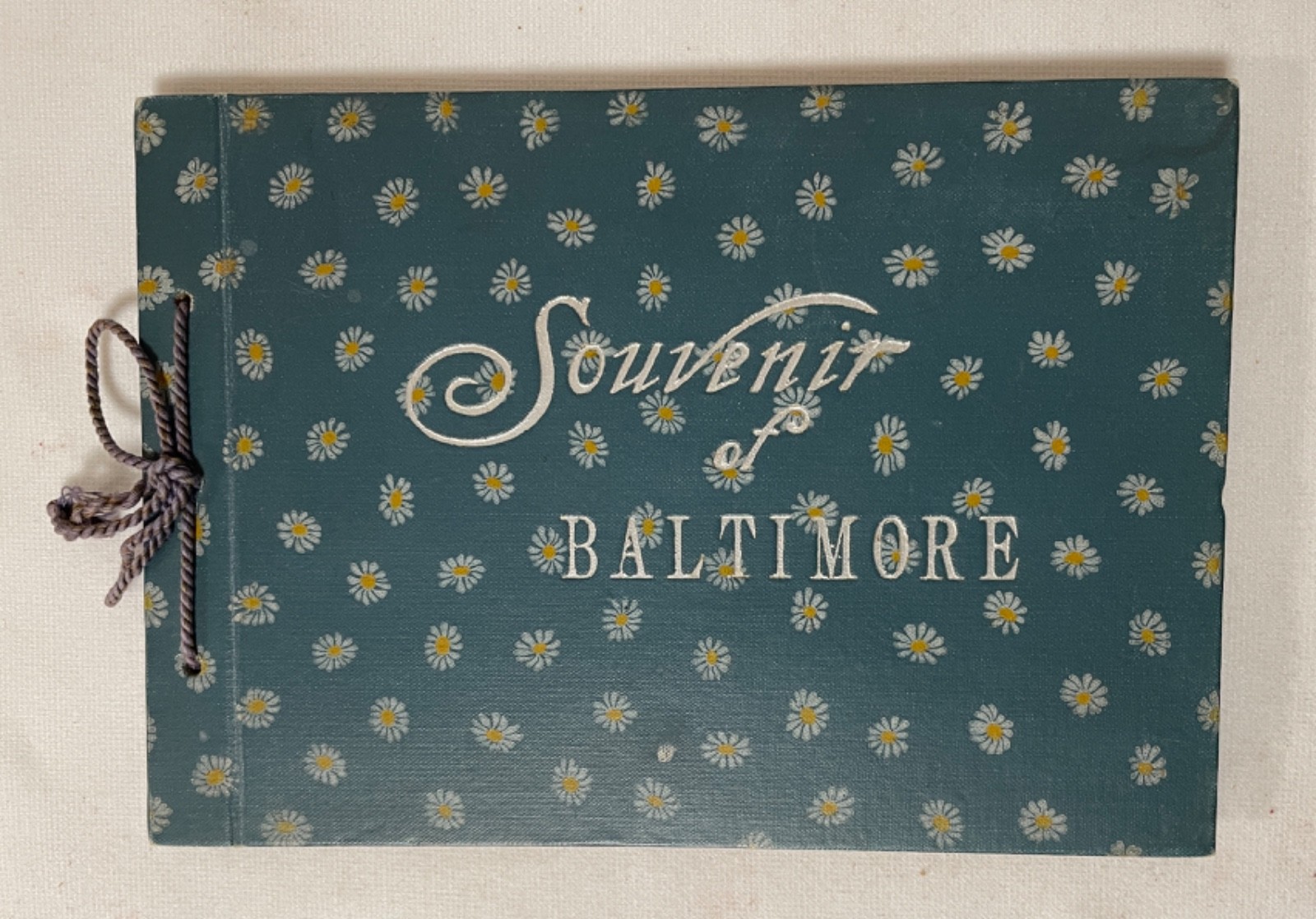 1907 Souvenir of Baltimore Photogravures Ribbon Bound Johns Hopkins City Hall