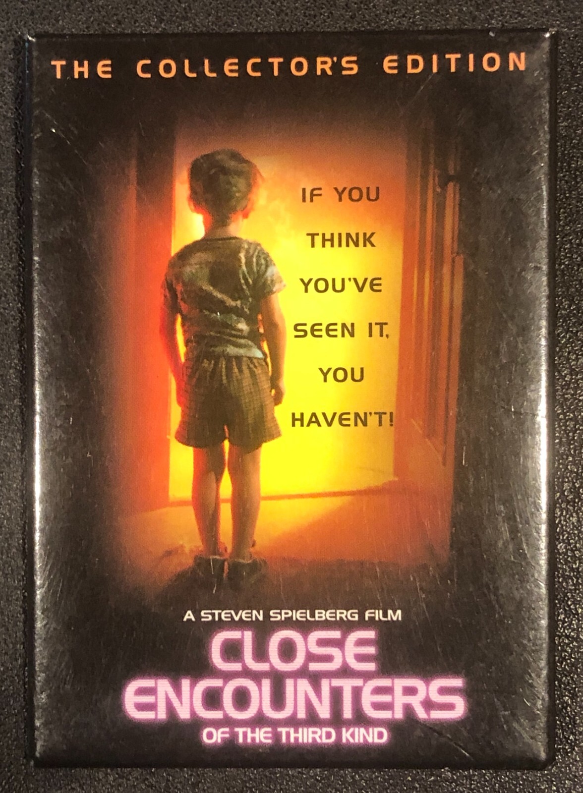 Close Encounters Original VINTAGE Movie Button Pinback Steven Spielberg
