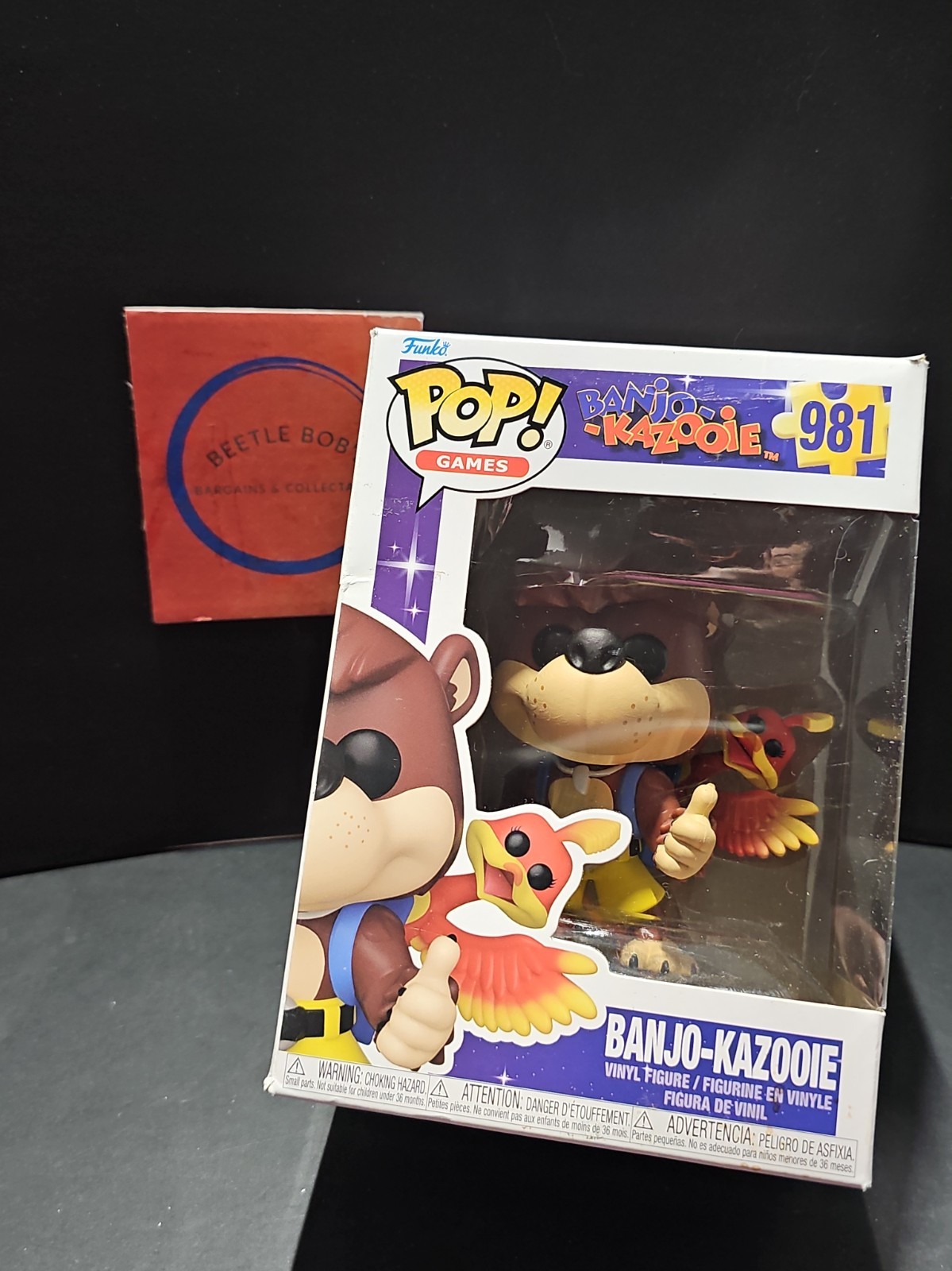 Funko Pop Games Banjo-Kazooie #981 Vinyl Figure Vaulted