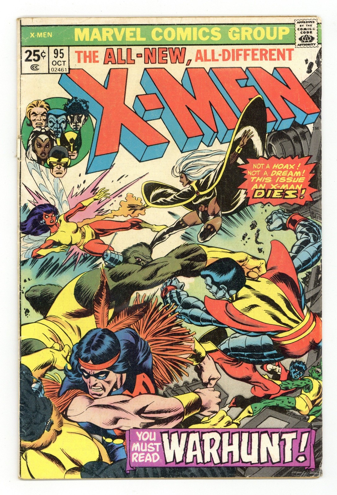 Uncanny X-Men #95 GD+ 2.5 1975
